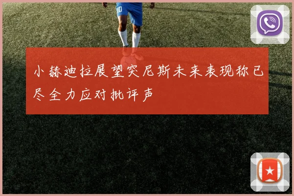 小赫迪拉展望突尼斯未来表现称已尽全力应对批评声